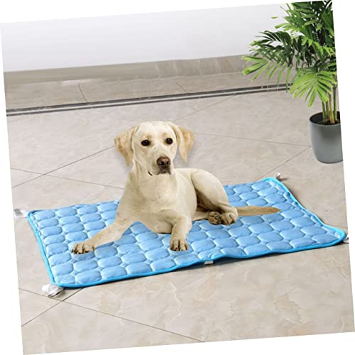 YARNOW Almofada De Gelo Para Resfriamento De Cães De Estimação Esteiras De Filtro De Cascalho Tapete