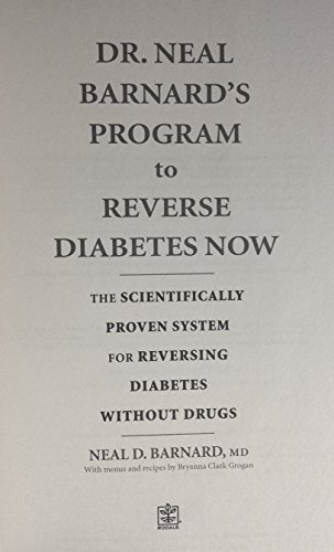 Reverse Diabetes Now [Large Print] 1594865787 Book Cover
