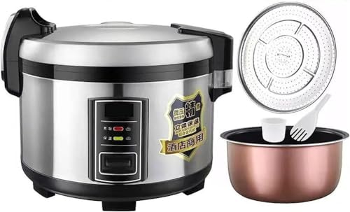 Arrocera comercial y olla de cocción lenta con olla interior gruesa antiadherente para necesidades de cocción a gran escala