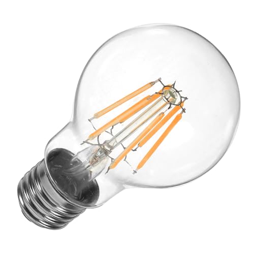 Operitacx Bombilla LED Vintage Luz Cálida de Vidrio Decorativa para Lámpara Pared y Techo