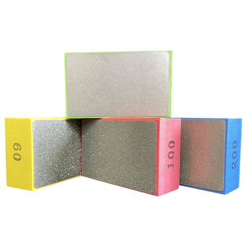 ハンドサンディングパッド研磨スムージングブロック 4 パック木材金属およびセラミック材料の正確な表面用複数グリットサンディングセット