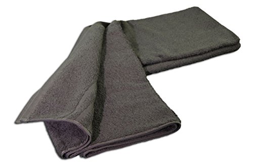 Gözze - Elegant Bath Towel, Sylt, 100% Cotton, Heavy Weight (440 g/m²), 100 x 150 cm - Chocolate - Image 2