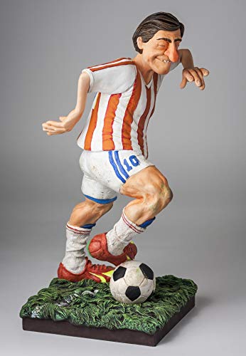 Forchino FO84013 The Footballer Mini Collectible, Resin, Multi-Colour, 105 x 110 cm