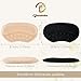 Dalababa 4 Pairs of Heel Pads for Shoes, Self-adhesive Non-Slip Heel Pads for Too Large Shoes, Heel Protectors to Prevent Rozing and Blisters