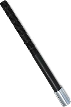 Midwest Hearth Gas Key Valve Extension for Fire Pit & Fireplace 12" Poly Pipe, Cut to Fit 6"12", 1/2" NPSM Fitting