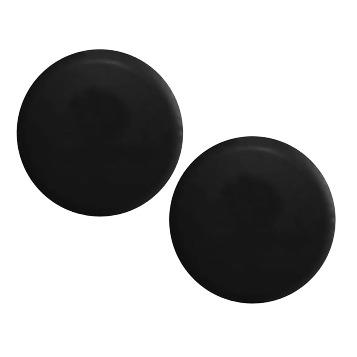 GLEAVI 2 Fundas para Neumático de Repuesto de Caravana, Ajuste Elástico, PVC, Resistentes a UV, 15 Pulgadas, 2 Piezas