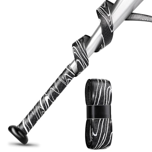 バットグリップテープ 野球用グリップ 40 "カモ 1m ラケットハンドル吸汗ベルト PU 滑り止め バット用 バットテープ つまり 防振 衝撃吸収 素振り 練習 おしゃれ 打撃 for ピックルボール、アーチェリー、釣り竿用 プレカットおよび完全粘着性バ