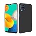 HSP Hülle für Samsung Galaxy M32 [Staubabweisend] Handyhülle | Premium TPU Silikon Case Schutzhülle | Kratzfest Stoßfest Fallschutz | Kameraschutz Displayschutz | Passgenau Dünn Matt | Schwarz