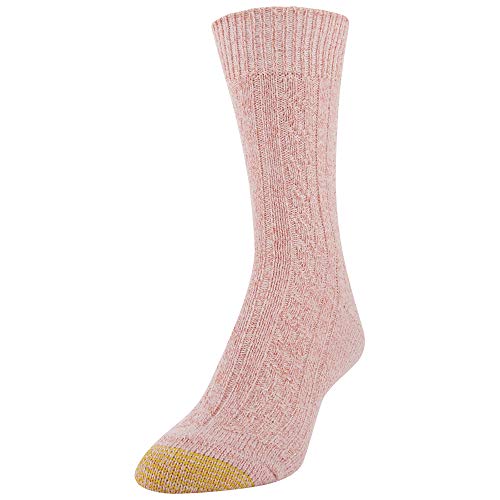 GOLDTOE womens Recycled Soft Cable Crew Socks2
