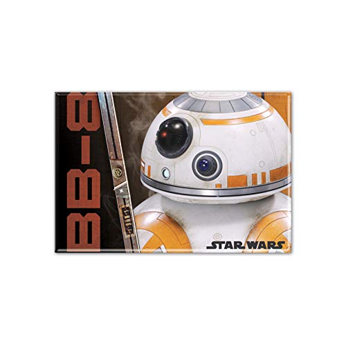 Star Wars BB8 - Imán de metal de 6,35 x 8,89 cm