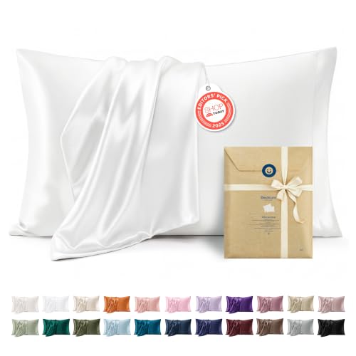 Bedsure Satin Pillowcase 2 Pack Similar to Silk Pillow Cases...