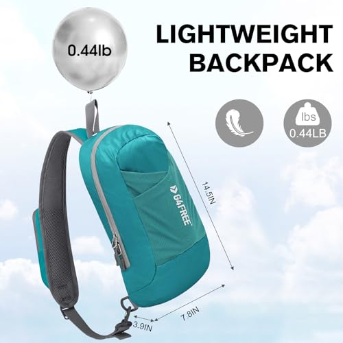 Image of G4Free Sling Bag RFID Blocking Lightweight Crossbody Backpack Chest Shoulder Bag for Travel Sports Running