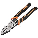 VANJOIN Linesman Combination Pliers, Professional 9 inch Screw Pliers Multitools with Wrench Wire St