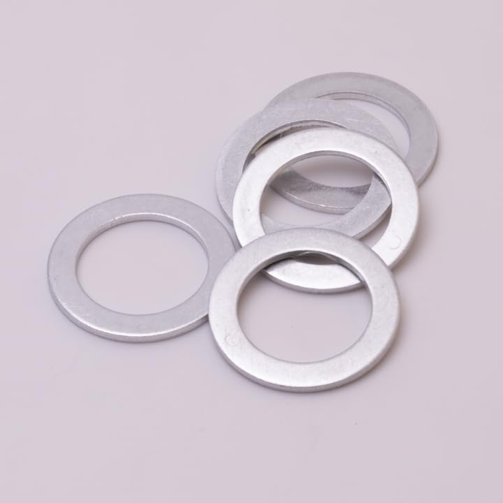 Image of GoldPlug SW-05 | Made in USA | Aluminum Crush Washer | 18mm - 5-Pack |