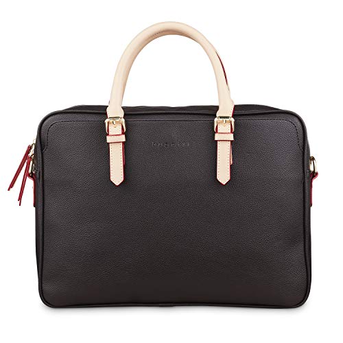 Questo bugatti borsa da ufficio ti aiuterà fin dal primo giorno. Con i suoi numerosi scomparti, uno scomparto per laptop e molto altro, borsa è un compagno straordinariamente pratico per l'ufficio. Dimensioni: 38 x 28 x 7 cm