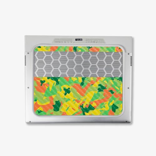 Image of MightySkins Carbon Fiber Skin Compatible with Alienware X14 R2 (2023) Full Wrap Kit - Spring Camouflage | Protective, Durable Textured Carbon Fiber Finish | Easy to Apply | Made in The USA