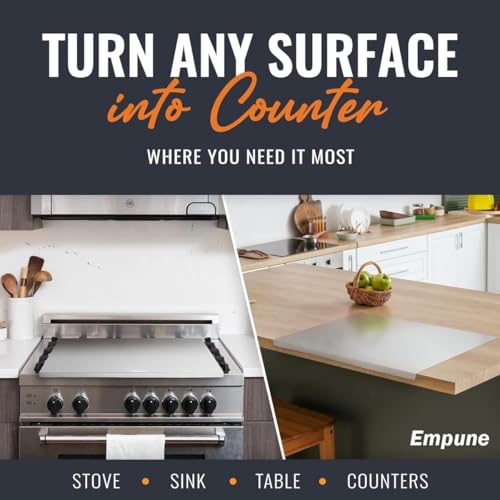 Image of Stainless Steel Countertop Chopping Board 50 x 40 cm | L | Free 31 x 21 cm Rectangular Chopping Board with Rubber Skid & Straw | Pack of 2