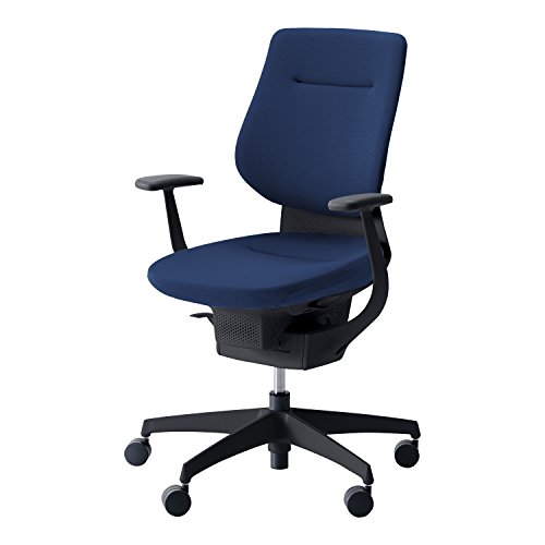 コクヨ イング イス ネイビー クッションタイプ デスクチェア 事務椅子 座面が360°動く椅子 CR-G3203E6G4T7-VN 【ラクラク納品サービス】