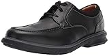 Clarks mens Rendell Walk Oxford, Black Leather, 13 US