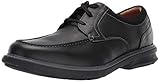 Clarks Men's Rendell Walk Oxford, Black Leather, 8 Medium