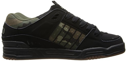 Image of Globe Mens Fusion Skate Shoes, Black /Camo, 5 M US
