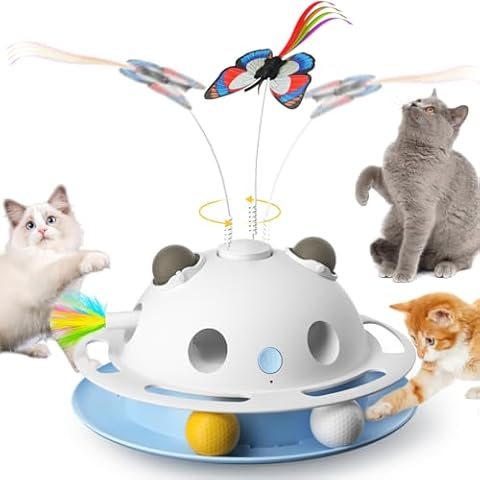 VOSFEEL 4 in 1 Interactive Cat Toys Cover