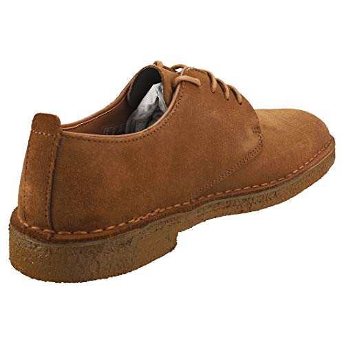 Clarks Clarks Originals Desert London Herren Derby Schnürhalbschuhe, Braun (Cola Suede), 41.5