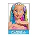 Barbie Rainbow Sparkle 12.75-inch Deluxe Styling Head, 27-pieces, Blonde Hair, Kids Toys for Ages 3 Up by Just Play