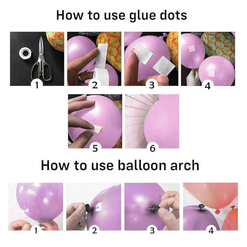 Image of Party Propz Birthday Decoration Kit - 68 Pcs Pastel Balloons for Birthday | Birthday Decoration Combo For Girls | Multicolor Balloons for Birthday,Happy Birthday Banner (Cardstock)