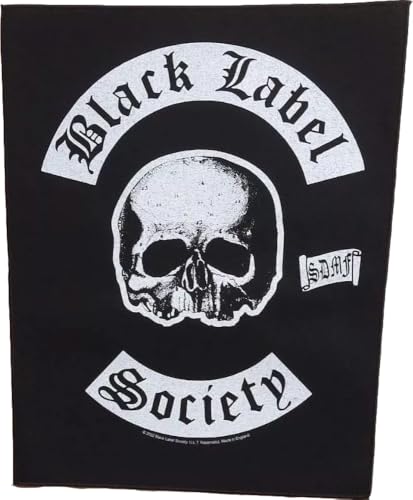 Black Label Society Men's Sdmf Back Patch