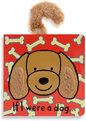 Jellycat Board Books, If I Were a Dog Book - 6 inches