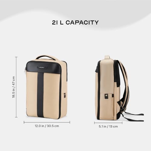 Image of Assembly Travel Backpack for Men & Women | 15.6 Inch Laptop Backpack | Durable Office & Travel Backpack