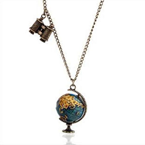 Preisvergleich Produktbild Retro Tellurium Teleskop hängende Lange Kette Pullover Lange Halskette Deinbe