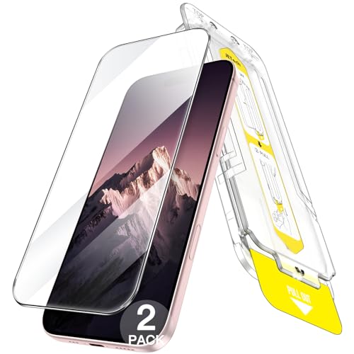 JETech Schutzfolie für iPhone 15, 2 Stück