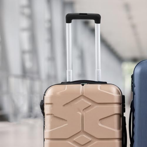 Image of Telescopic Handle Replacement for Luggage Adjustable Suitcase Handle with Comfortable Grip Easy Installation Travel Accessory 6.29 Inch