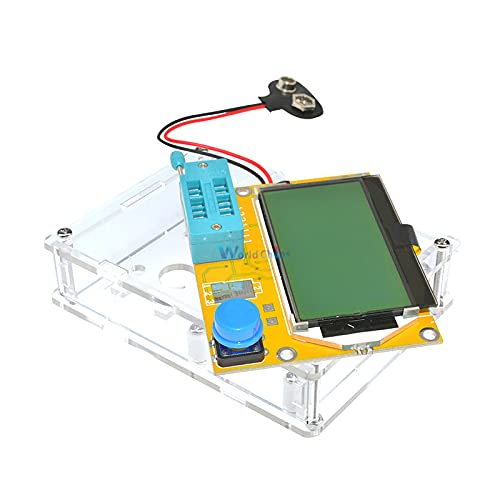 LCR-T4 Mega328 M328 Multimetr Transistor Tester Meter Diode Triode Capacitance Meter MOS PNP NPN LCR+CASE (not Battery)