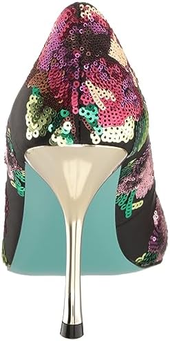Betsey Johnson Women's Jonas Pump, Black, 7 | Image 2