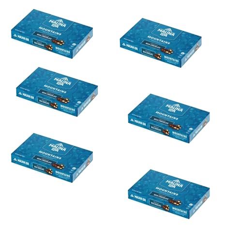 Mauna Loa Mountains, Chocolate Covered Macadamia Nuts in Milk Chocolate (6 Individually Wrapped Boxes in Carrying Case)