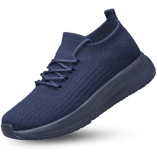 Image of Mens Slip on Walking Shoes Comfort Sock Shoes Non Slip Mesh Casual Running Sneakers