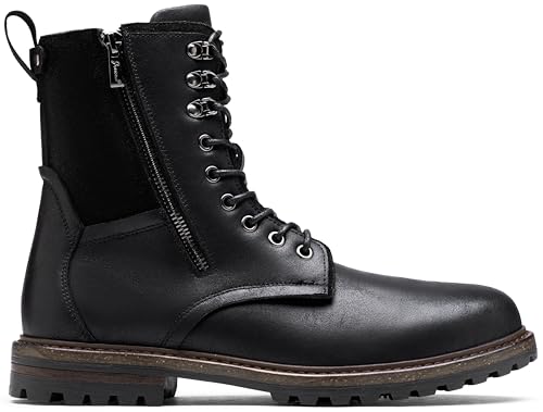 Image of JOUSEN Boots for Men Leather Casual Dress Shoes combat Boots men
