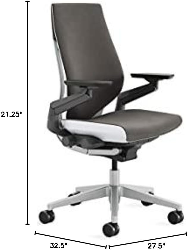 Dimensions of the Steelcase Gesture Office Chair