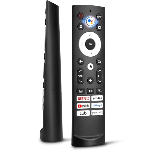 Voice Remote Control Replacement for Hisense Smart Google TV,Compatible with Hisense QLED UHD Mini-LED ULED Google TVs