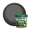 Ronseal One Coat Shed and Fence Protector Charcoal Grey 5 litres (Covers up to 6 Fence Panels) All Weather Protection