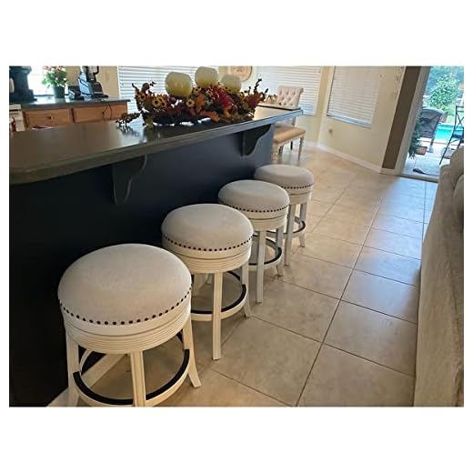 Curlew Backless Swivel Counter Stool by Copper Grove