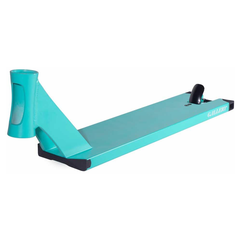 Cent rano Antics Gallery Scooter Deck Unisexe pour Adulte - Bleu pétrole, 19,5 cm