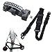 ZONSUSE Correa de Mano para Scooter, Correa de Mano para Bicicleta, Correa de Mano Millet Mijia M365 Adecuada para Bicicleta para Niños, Silla Plegable, Transporte de Scooter, Negro