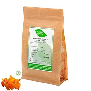 Natura d’Oriente Dehydrierter Natürlicher Ingwer Ohne Zucker, 200 g