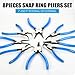 SMOTIVEPRO 8 Piece Precision Snap Ring Pliers Set – 7