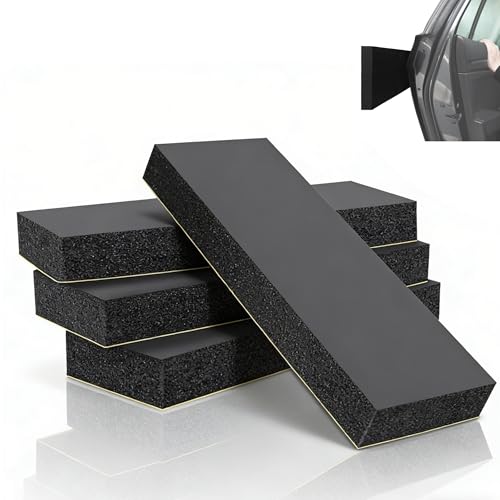 4Uds Protector Pared Garaje Autoadhesivos 30x10x3 cm Protector Columna Garaje Parachoques de Espuma Autoadhesivos, Protección contra Impactos Puertas Coche para Columna, Esquina, Evita Arañazos Coche