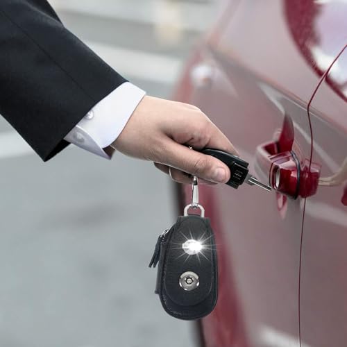 Save with Code W4LC7XEJ on Leather Car Key Pouch - Image 8